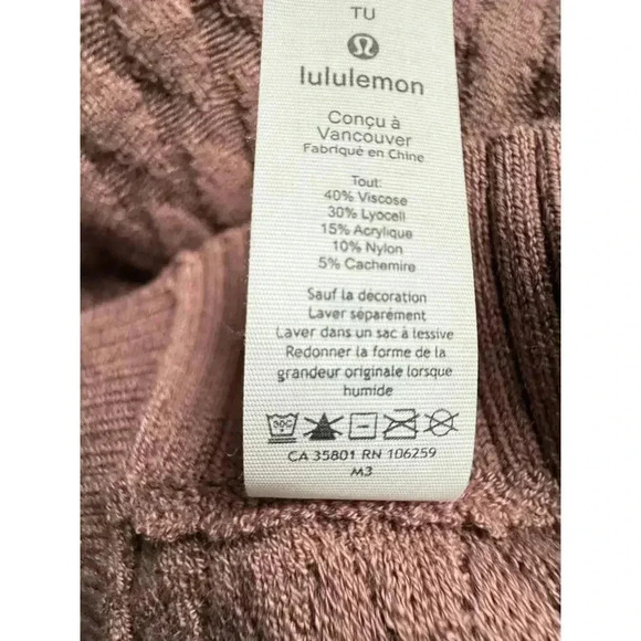 Lululemon Divinity Poncho Spanish Oak Shawl Wrap - Picture 11 of 11